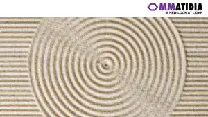 Non-Contact Vibrometry of Sand and Glass Bead Beds Using Q1/Q2 Laser RADAR