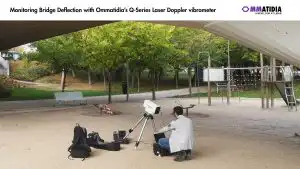 Monitoring Bridge Deflection with Ommatidia’s Q-Series Laser Doppler vibrometer